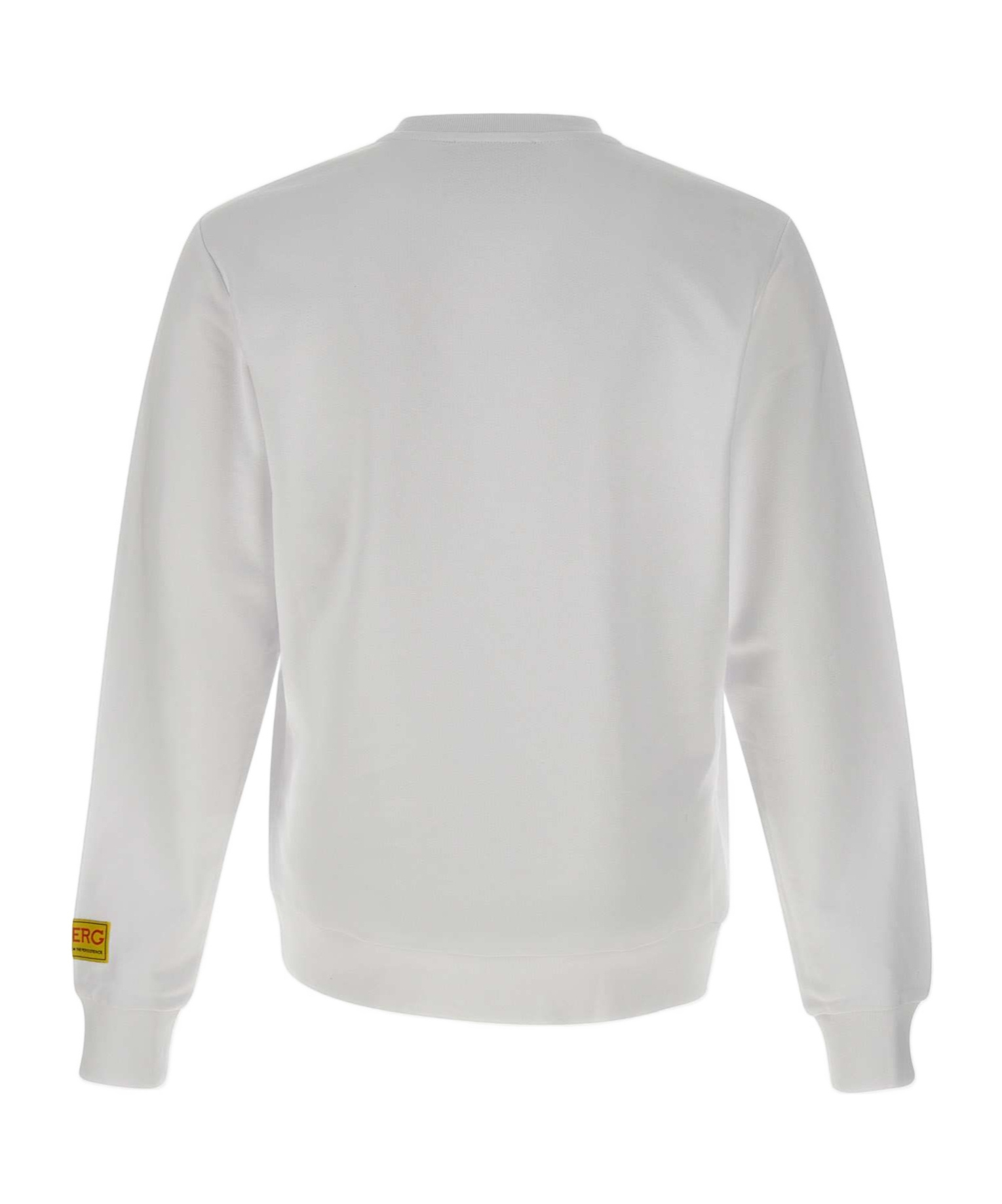 Iceberg Classic Regular Fit Crewneck Sweatshirt In White