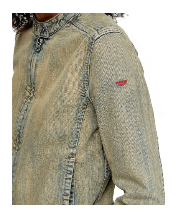Diesel De-mornin Fitted Jacket In Nude