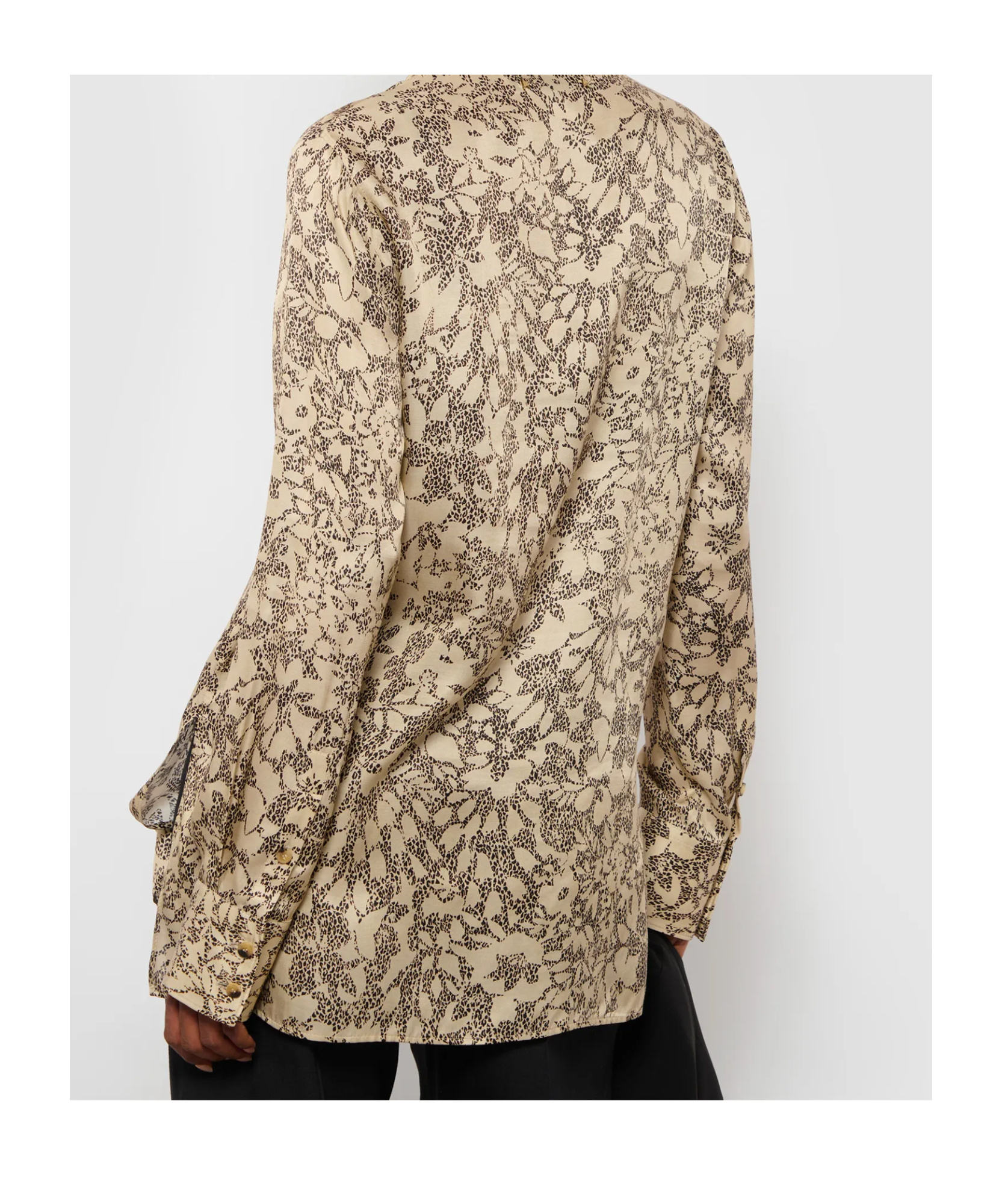 Golden Goose Long-sleeved Shirt In Nude