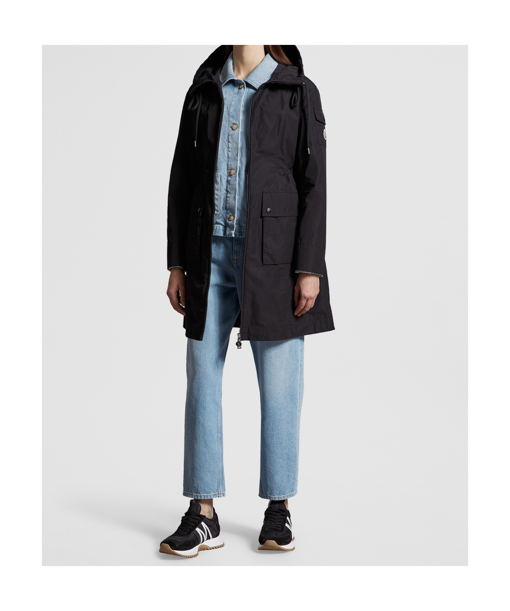 MONCLER LAERTE HOODED PARKA COAT