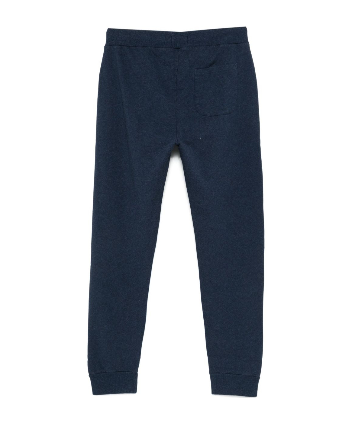 Woolrich Navy Blue Cotton Sport Trousers In Black