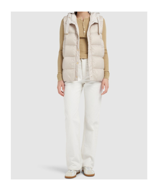 Max Mara Sleevless Down Vest