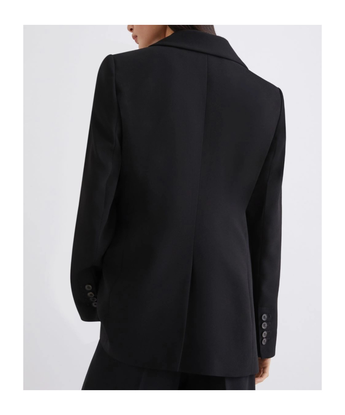 Marella Single-breasted Envers Satin Jacket In Blue