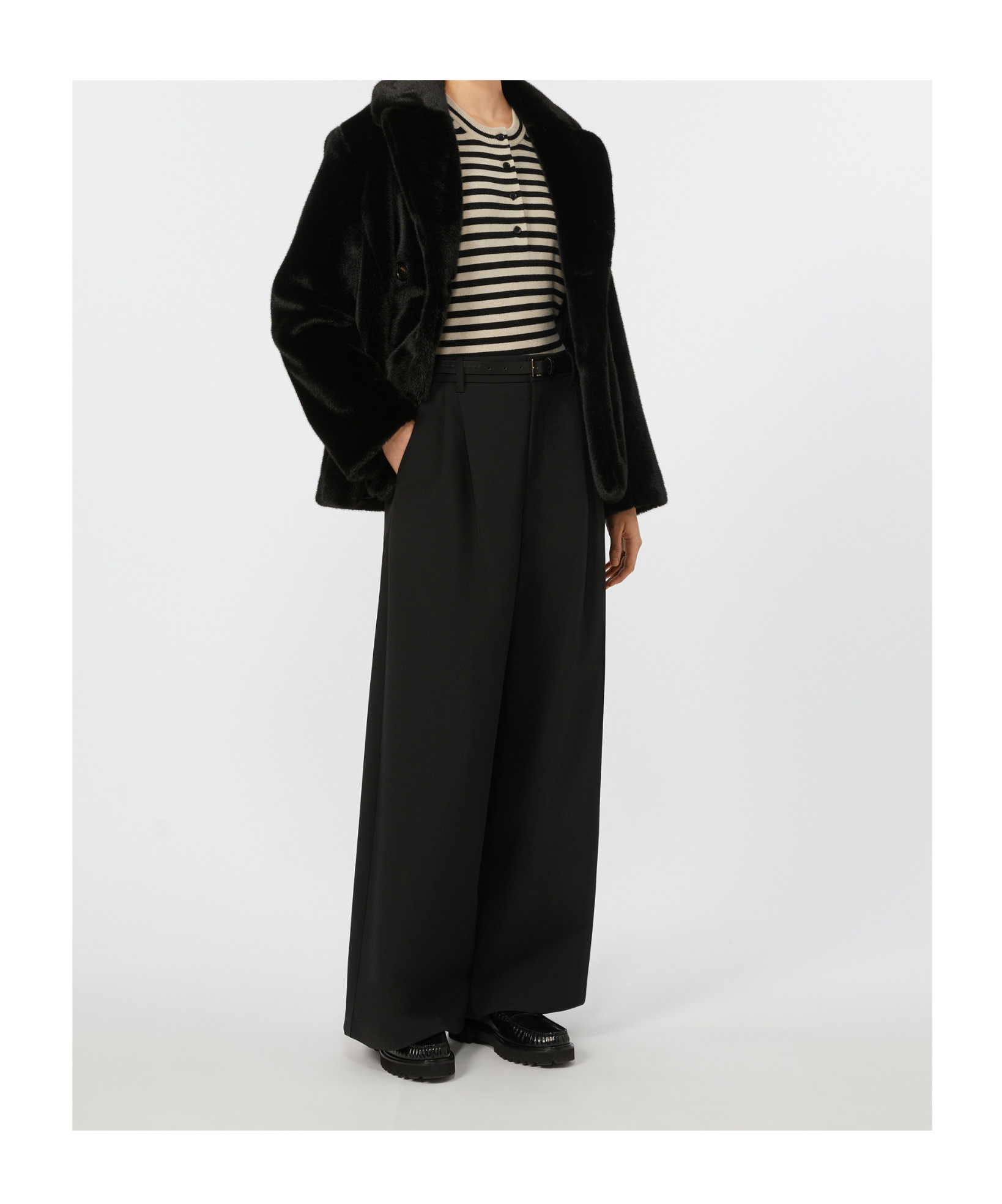 Max Mara Long-sleeved Sweater In Neutral