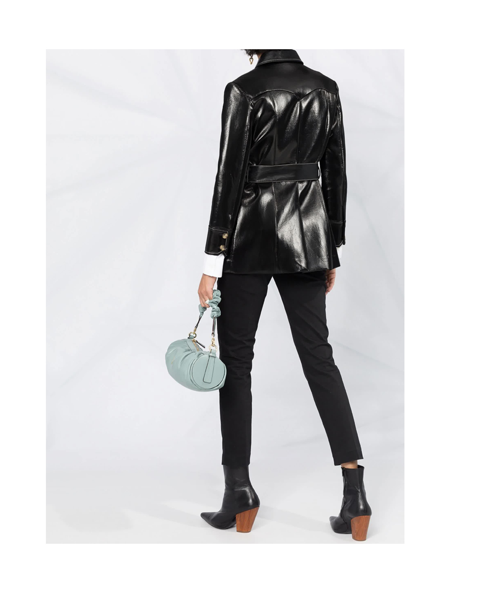 Dondup Belt Loop Casual Pants In Black