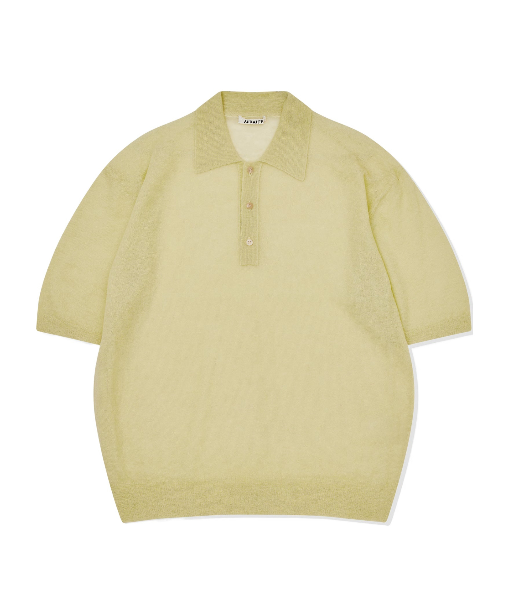 Auralee Short-sleeved Polo Shirt