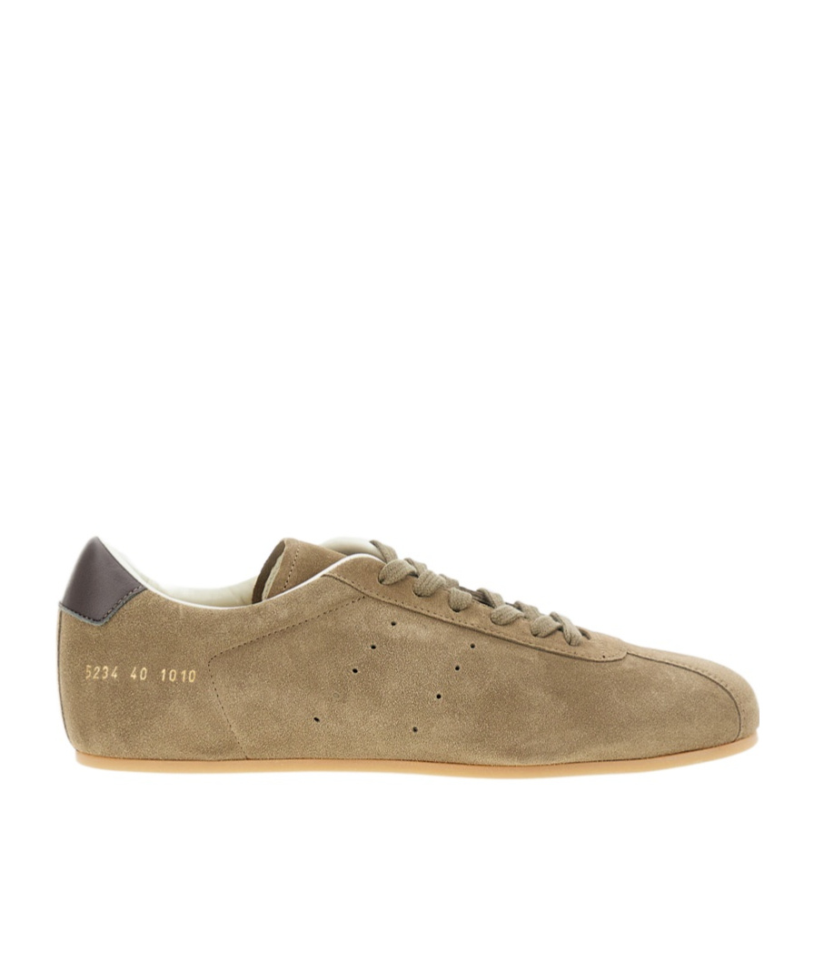 Common Projects Round-toe Low-top Casual Shoes In Brown