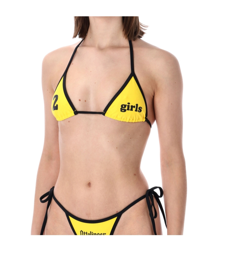 Ottolinger Logo Triangle Bikini Set In Multi