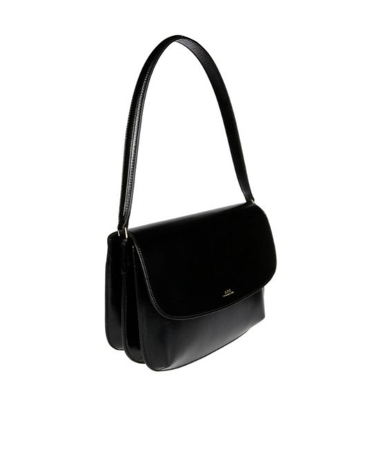 Apc Sarah Shoulder Bag In Black