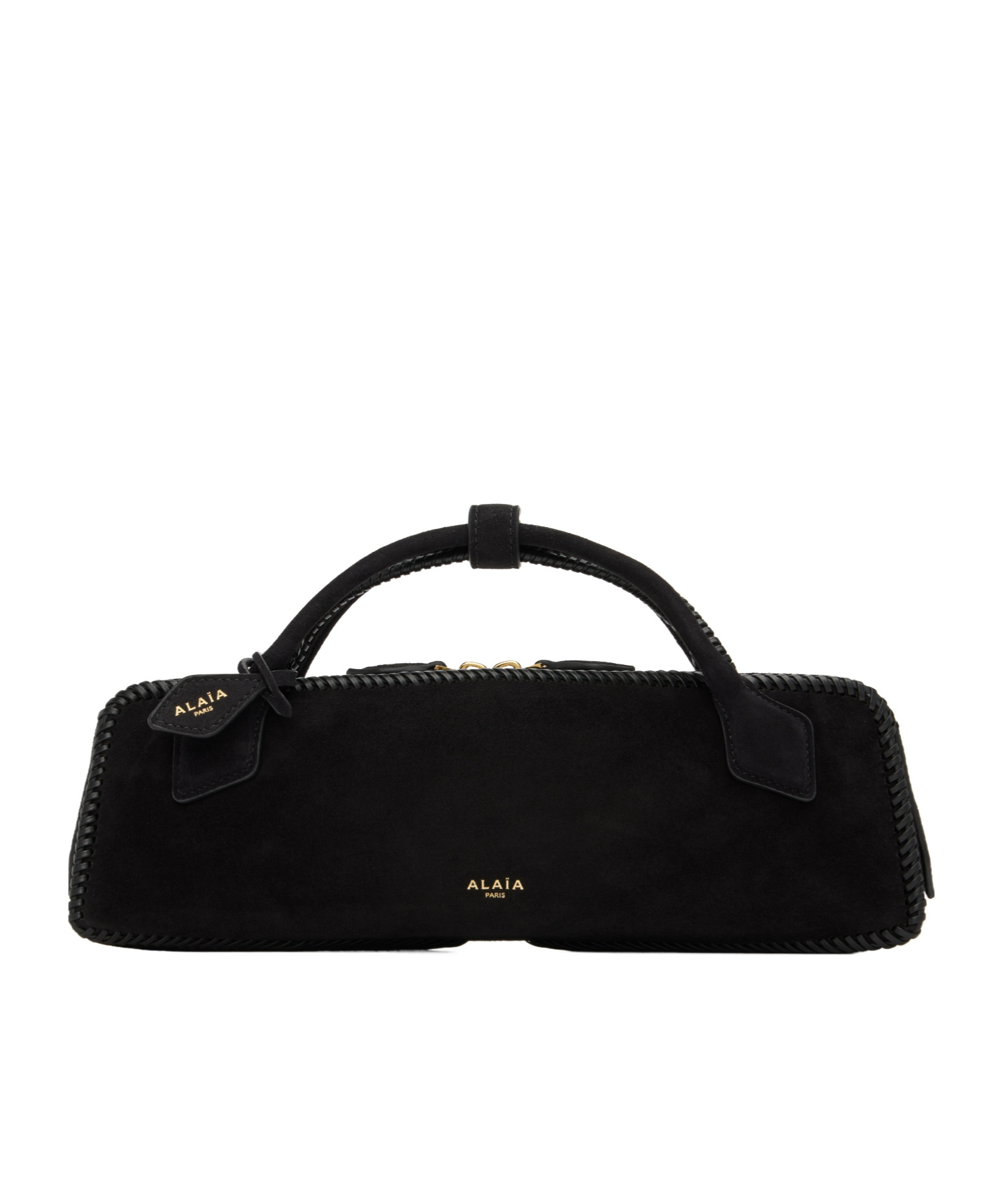 Alaïa Double Handle Tote Bag In Black