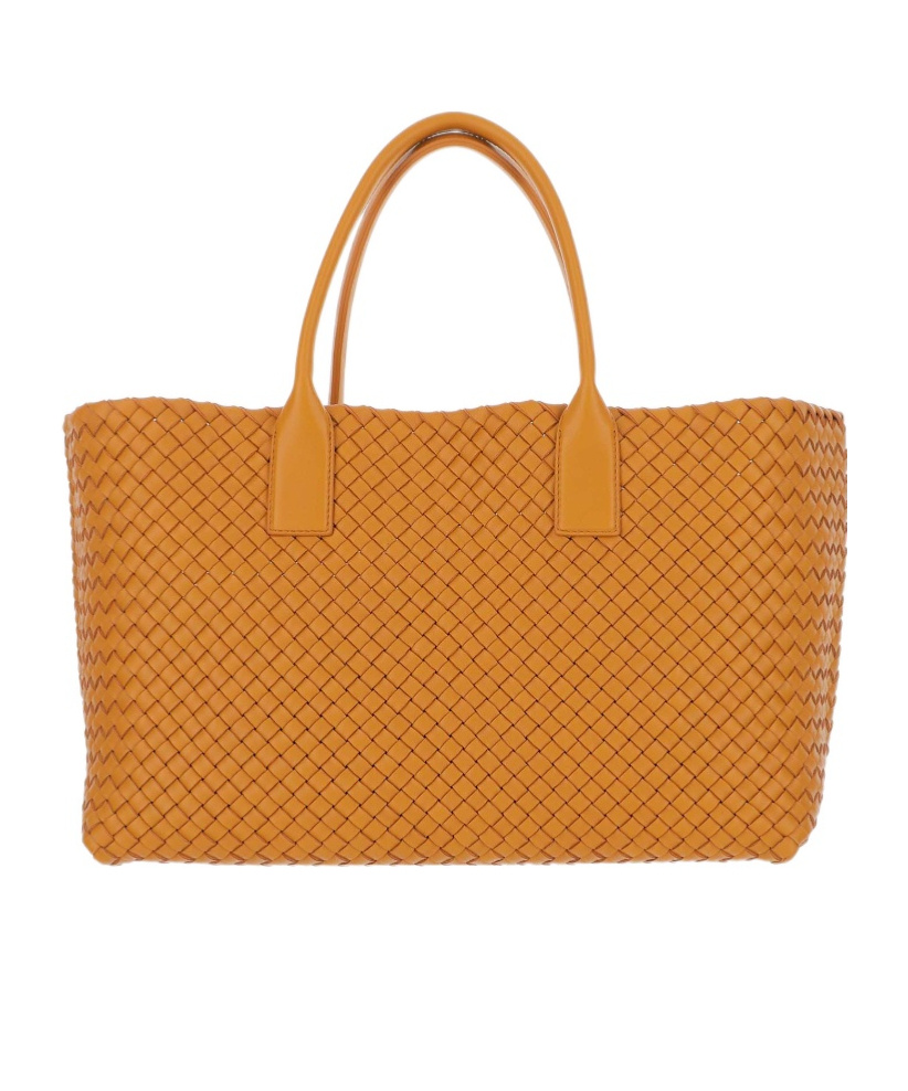 Bottega Veneta Medium Cabat Intrecciato Leather Tote Bag In Brown