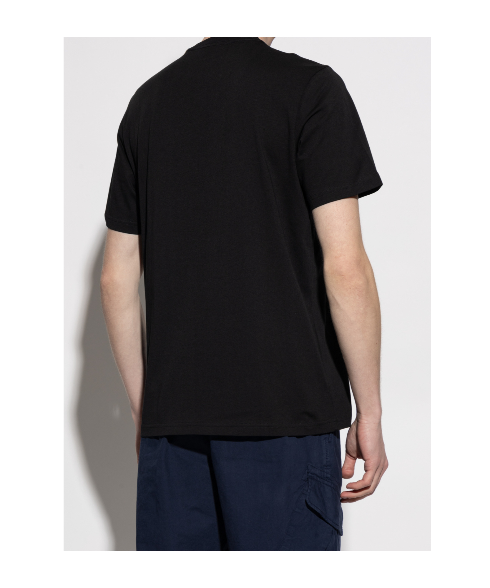 Shop Paul Smith Palm Trees-print T-shirt In Black
