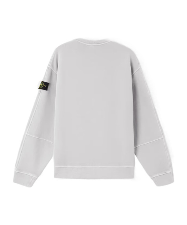 Stone Island Compass-badge Sweatshirt In White