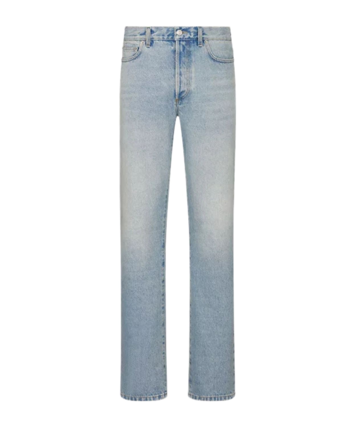Dior Long Jeans With Regular Fit In Blue