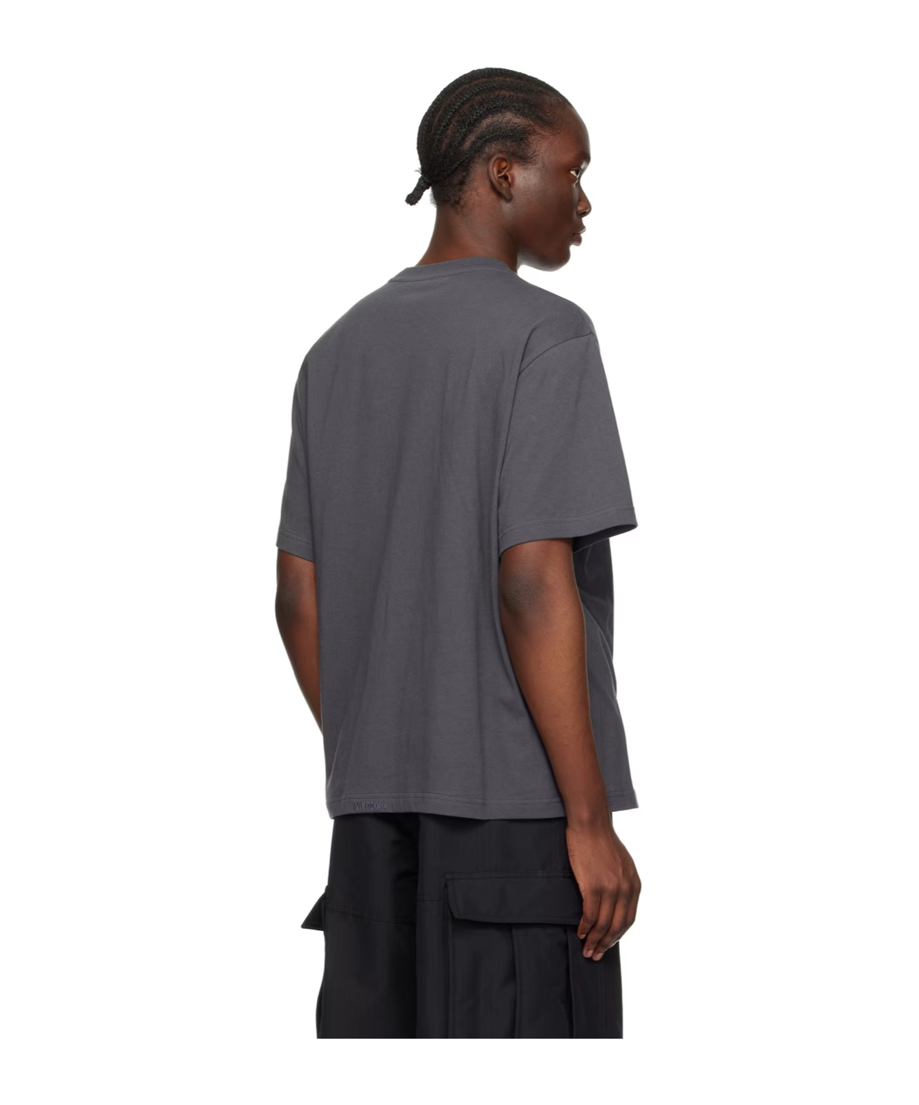 We11 Done Graphic-print Cotton T-shirt In Black