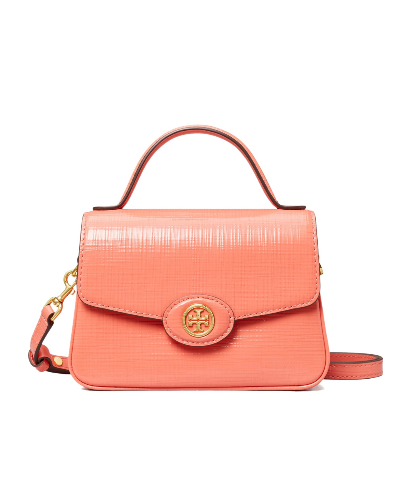 Tory Burch Small Robinson Crossbody Bag In Pink
