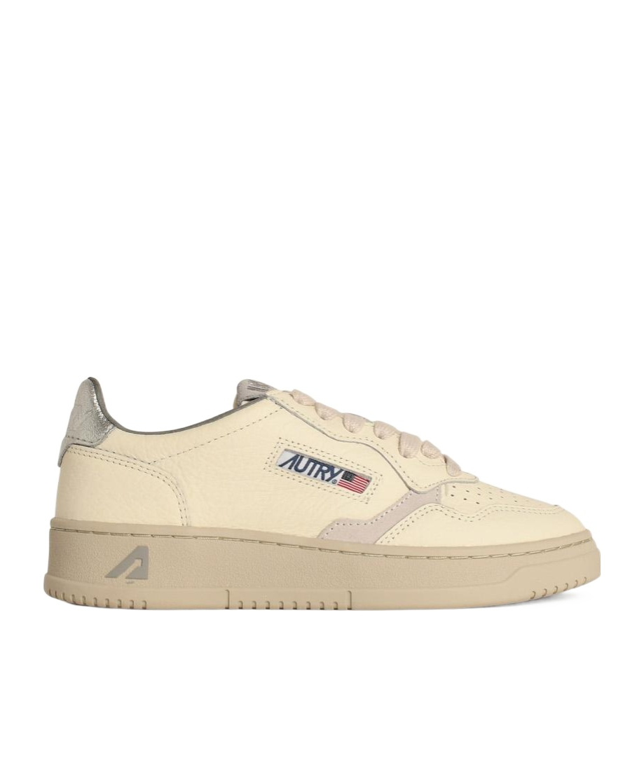 Shop Autry Medalist Sneakers In Nude