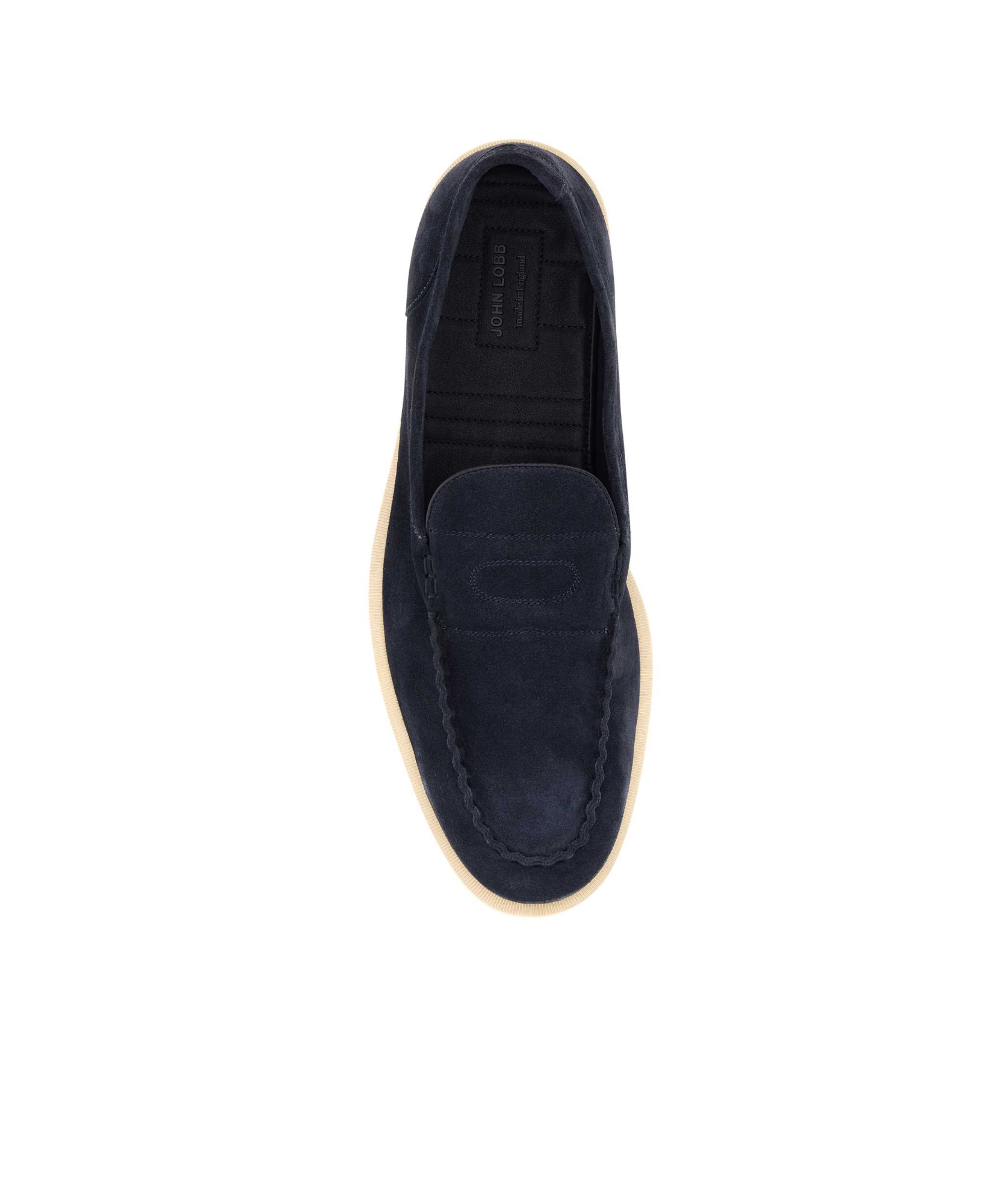 John Lobb Pace Slip-on Loafers In Black