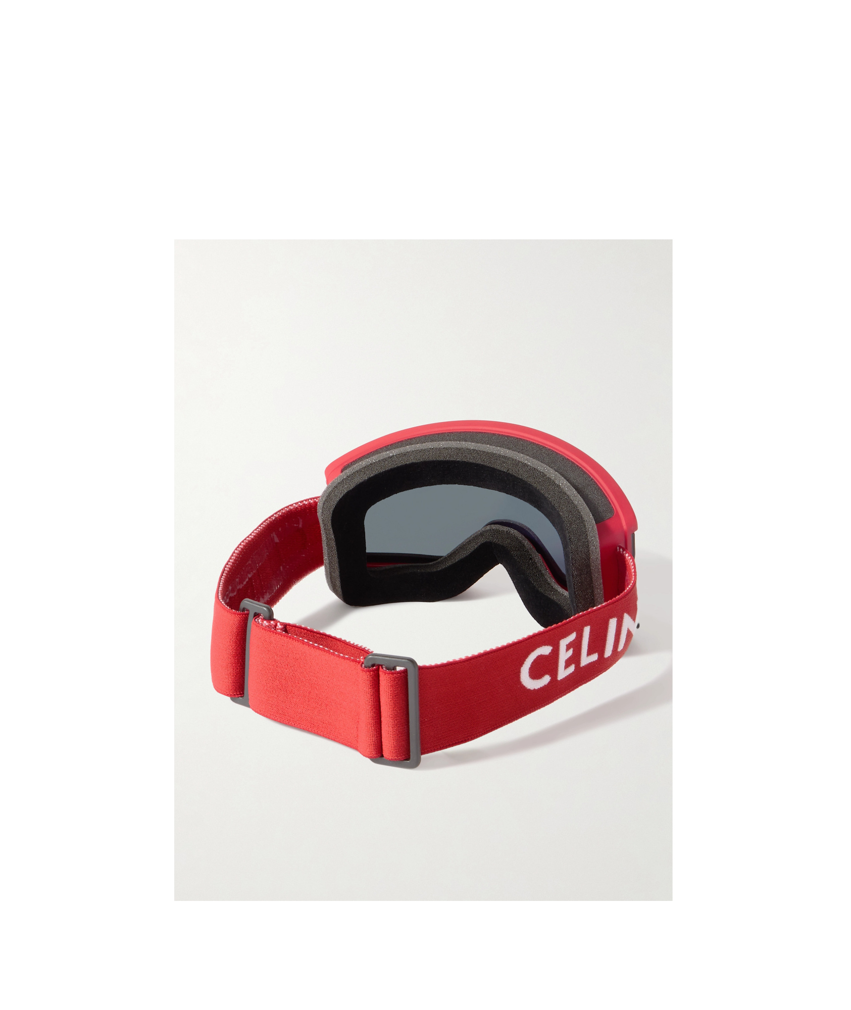 Celine Logo Ski Goggles In Red