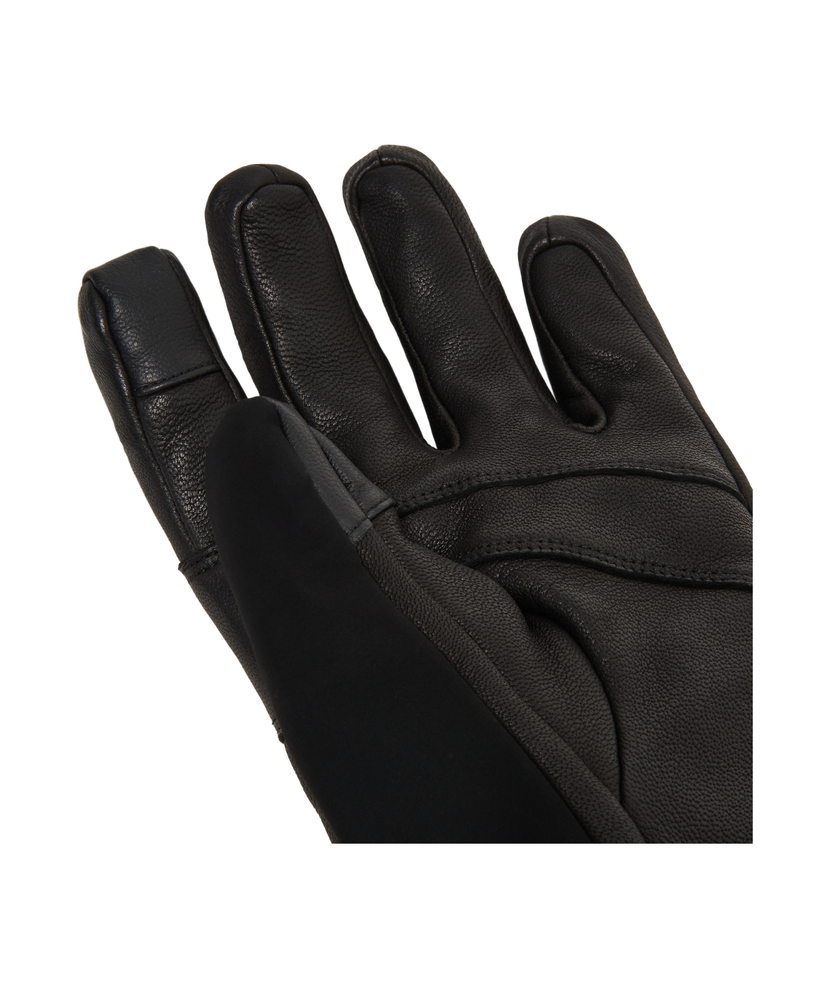 Oakley Mann Ellipse Goatskin Gauntlet Gloves In Black