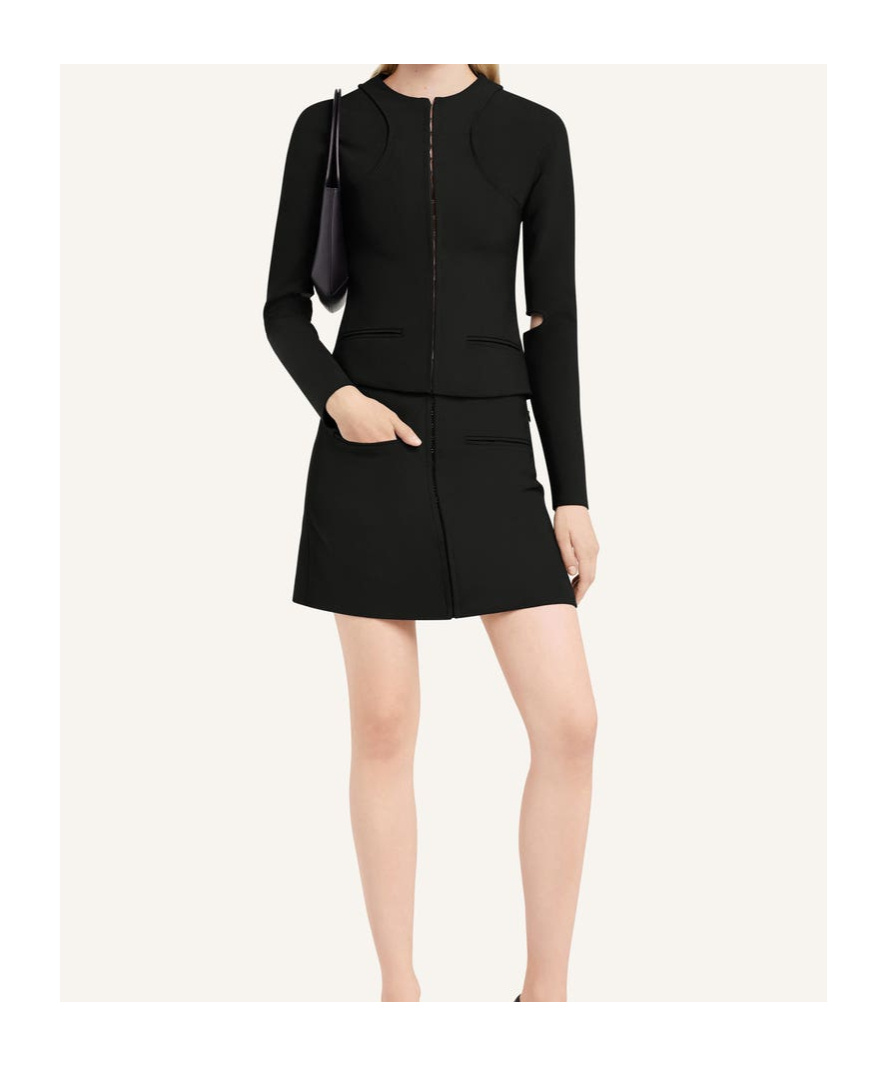 Courrèges Technical Jersey Scuba Jacket