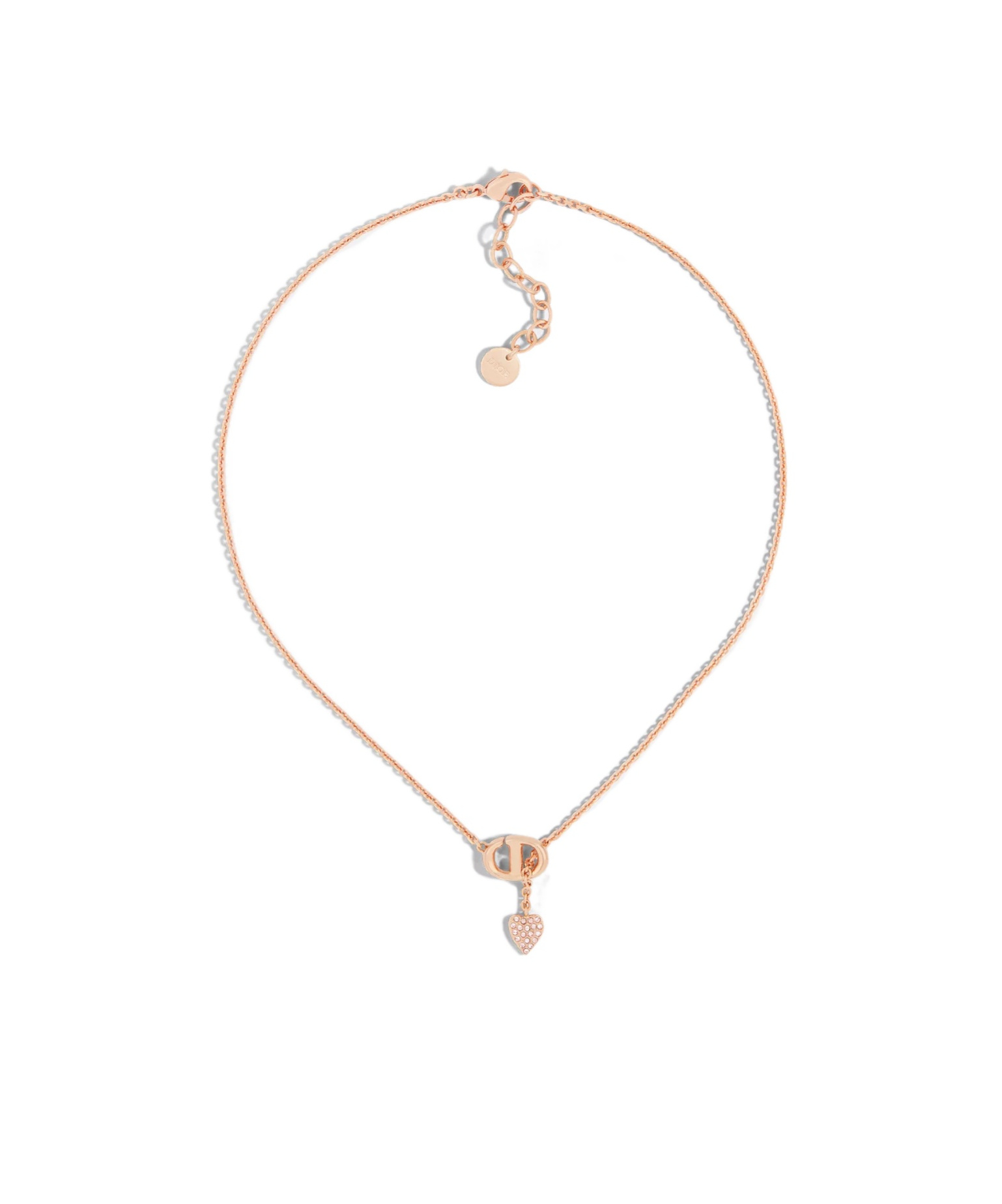 DIOR CD NAVY NECKCHAIN