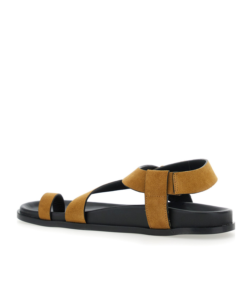Shop Alohas Siren Sandals In Brown