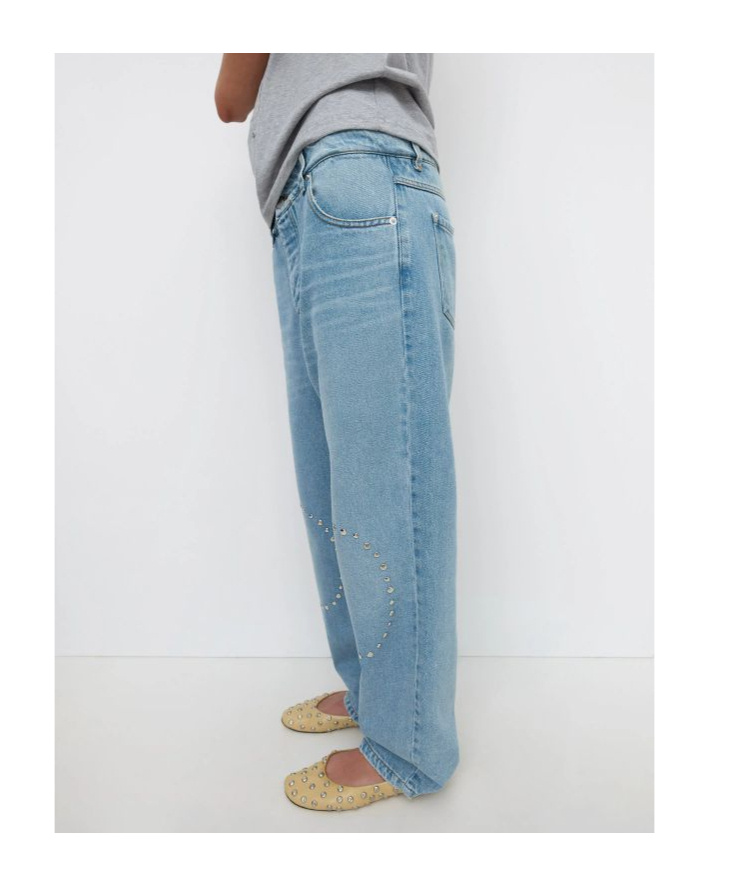 Gimaguas Jeans With Belt Loops In Blue