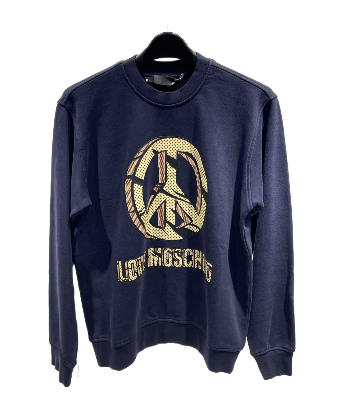 Moschino Long-sleeved Sweater In Black