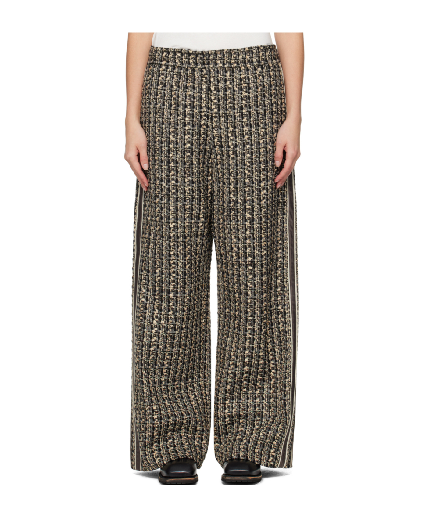 WOOYOUNGMI WIDE-LEG SWEATPANTS 