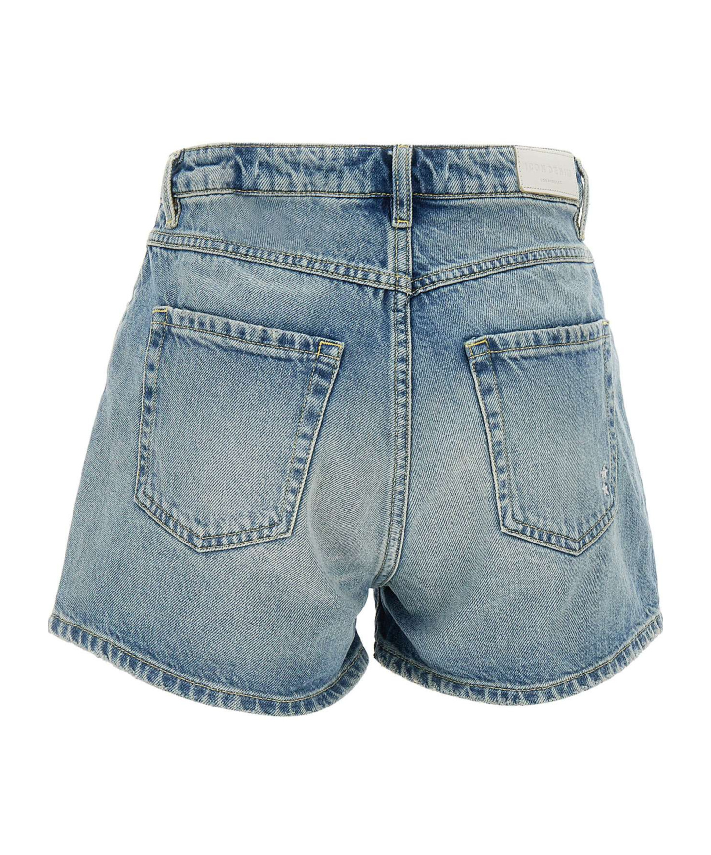 Shop Icon Denim Denim Shorts With Belt Loops