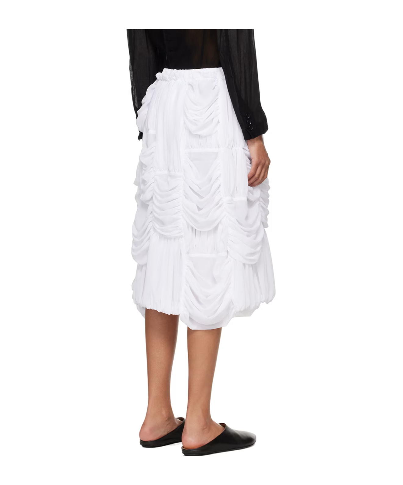 COMME DES GARÇONS PULLED SKIRT