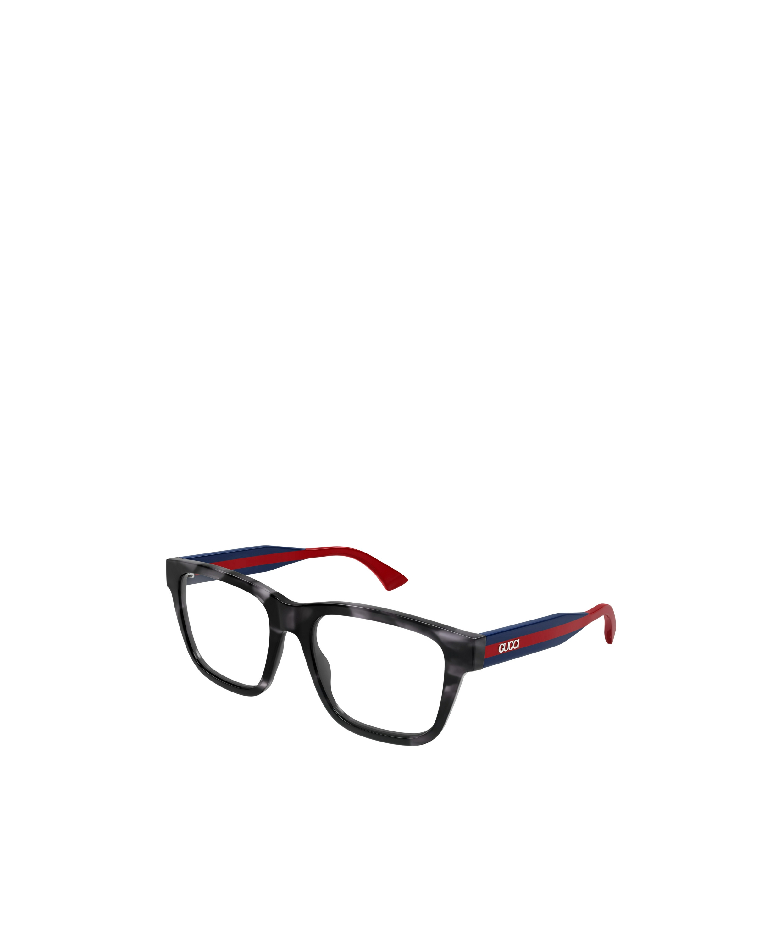 Gucci Eyewear Square Frame Glasses In Black