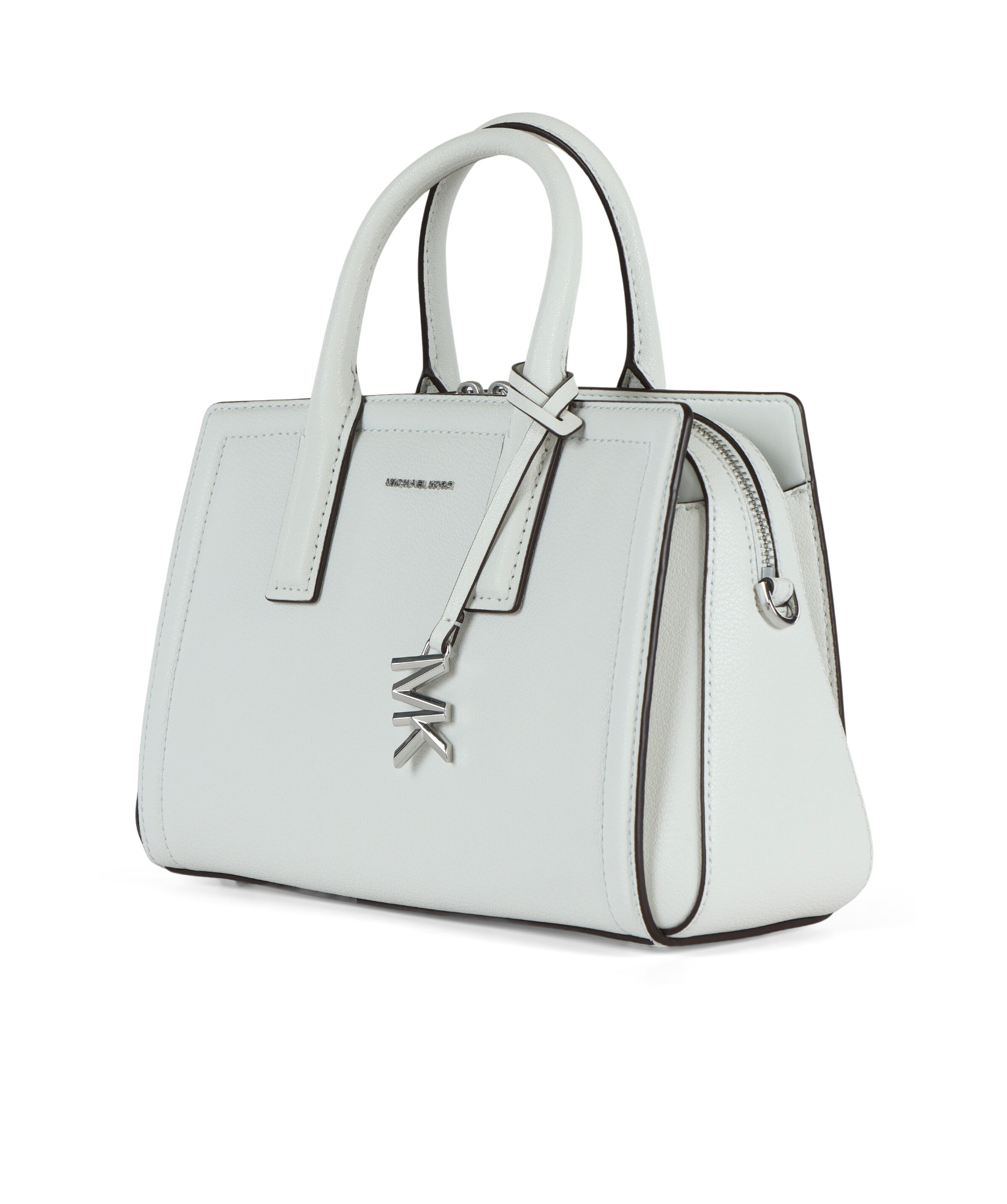 Michael Kors Top Handle Shoulder Bag In White