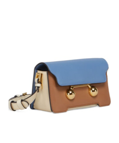Marni Trunkaroo Shoulder Bag In Brown