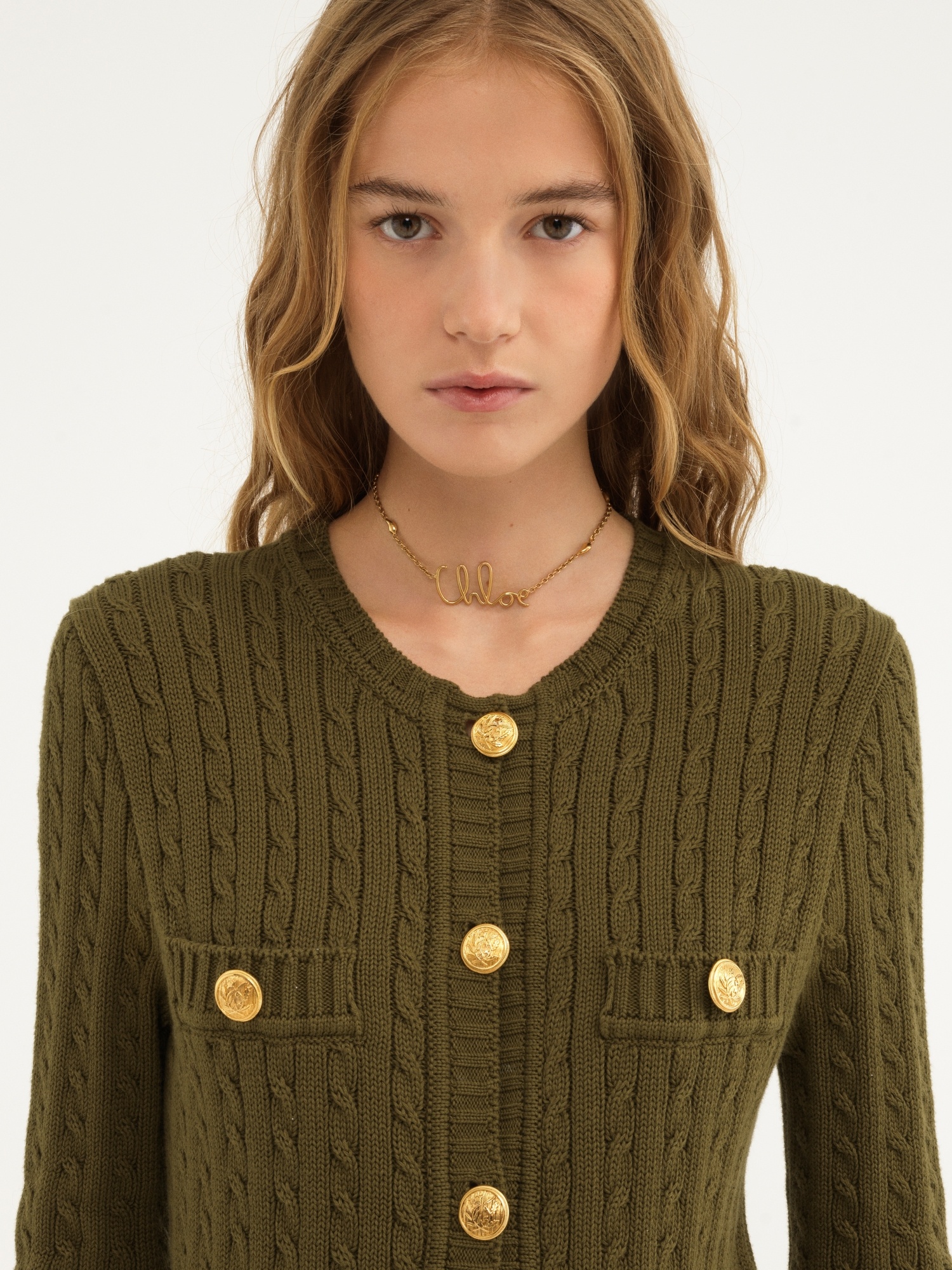 Chloé C Choker In Yellow