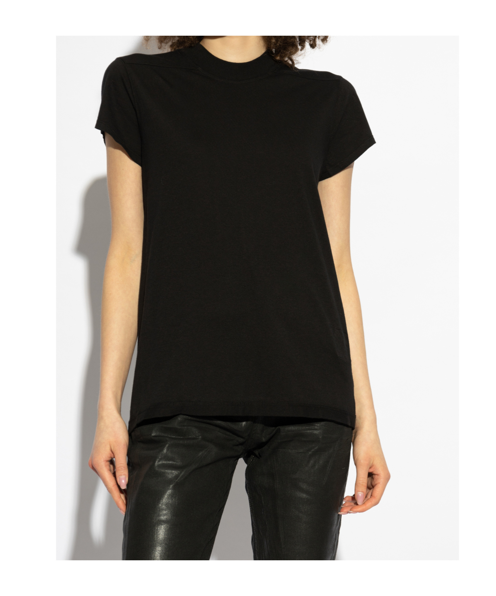 Rick Owens Drkshdw Strap-detail T-shirt In Black