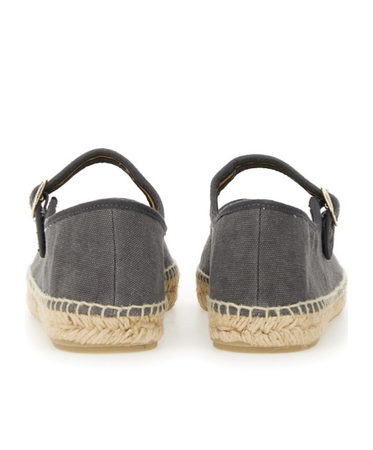 Castaã±er Castañer Padua Square Toe Espadrilles In Black
