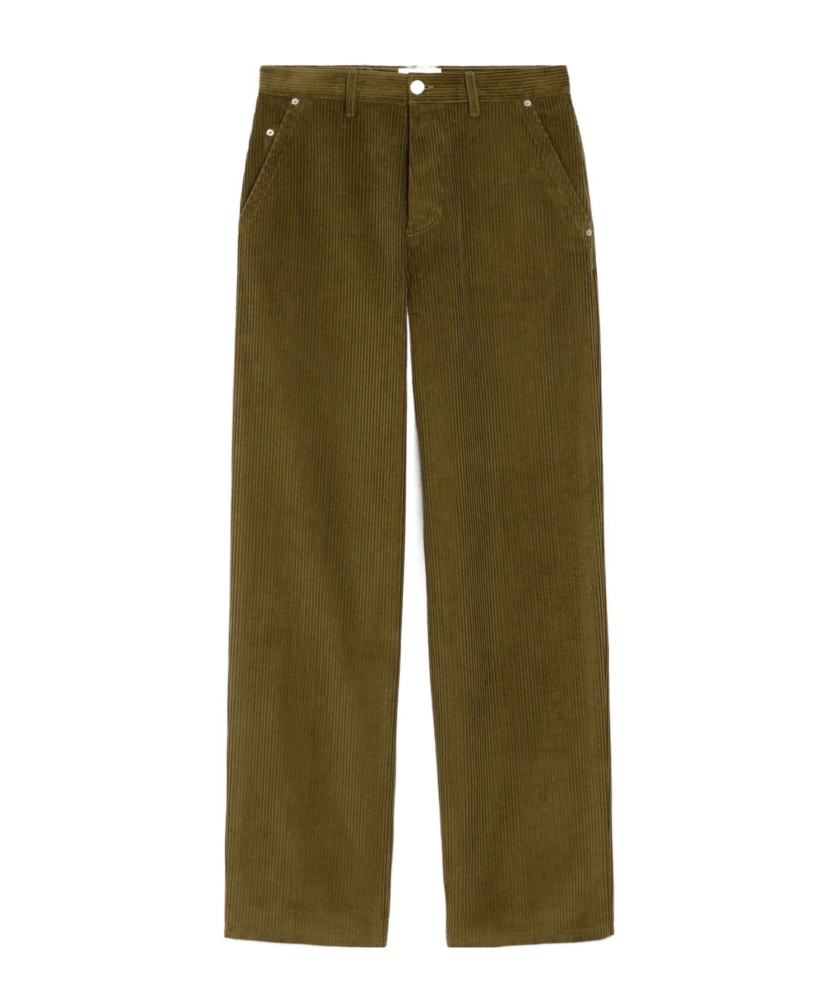 Ami Alexandre Mattiussi Belt Loops Slacks In Brown