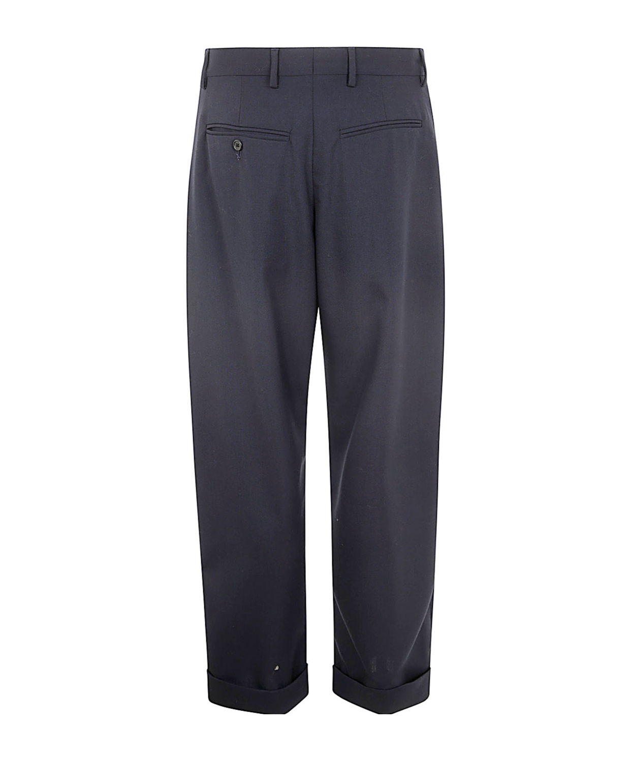 Marni Wide-leg Tailored Trousers In Black
