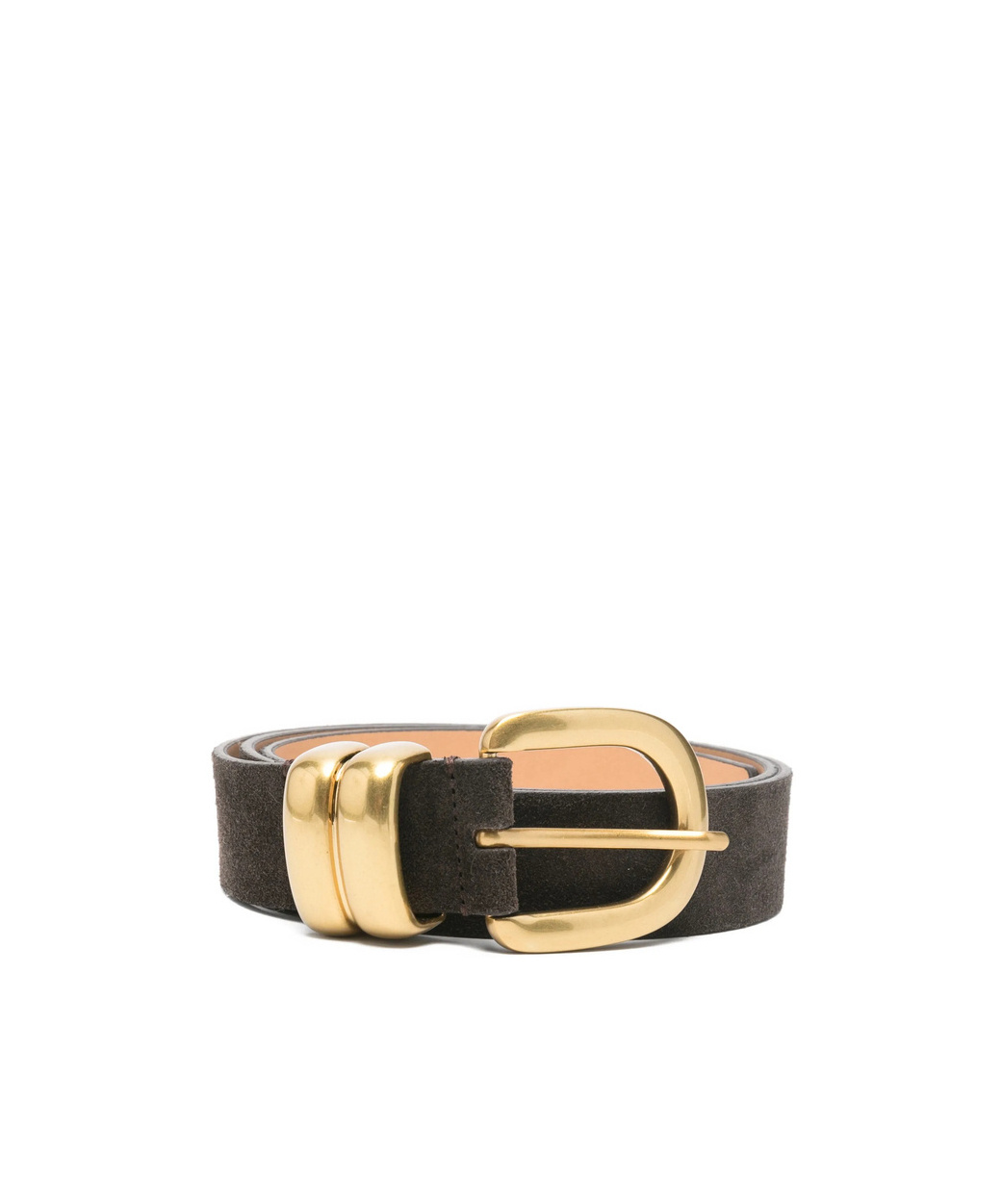 By Malene Birger Zoira Suede Belt In Brown