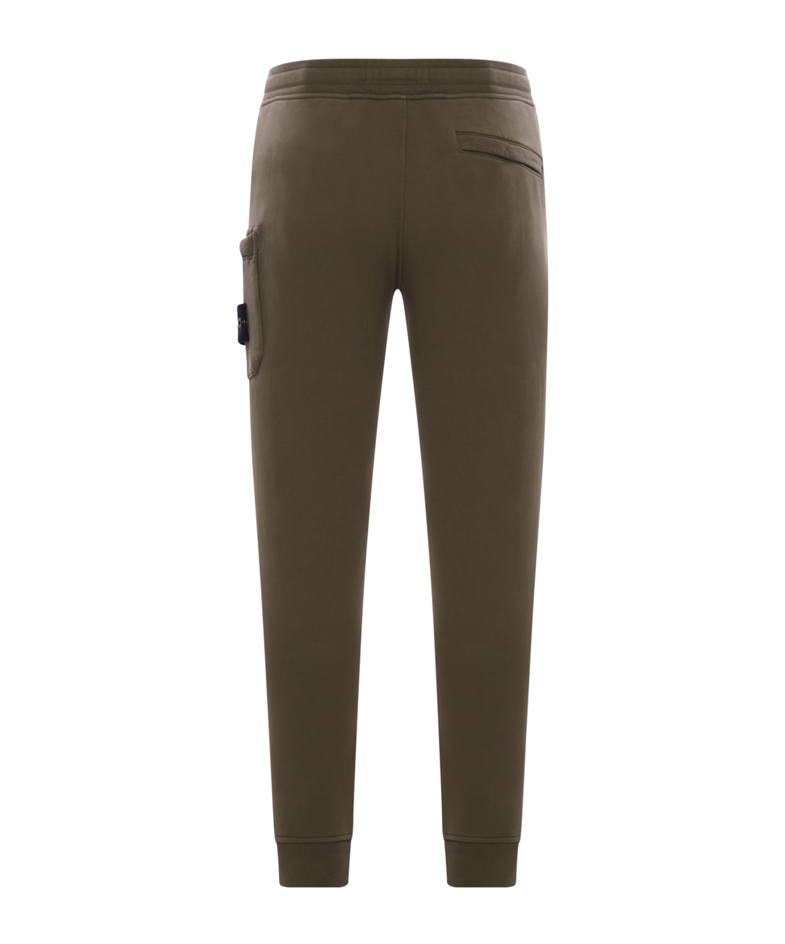 Stone Island Sports Pants With Compass Application In Green