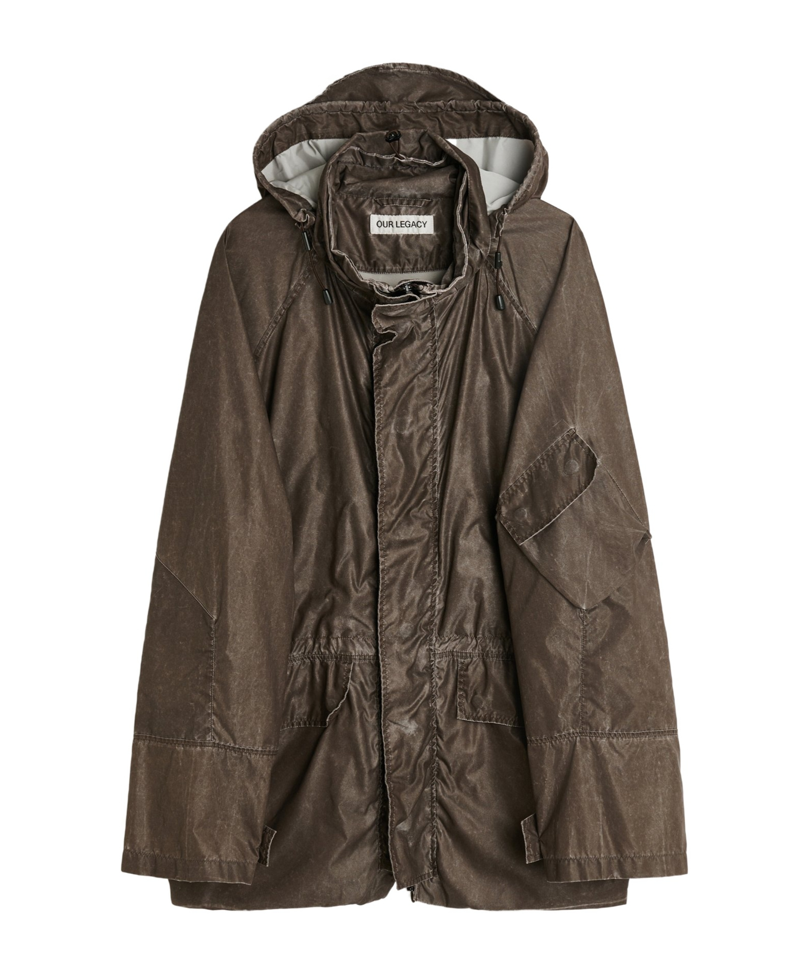 Our Legacy Brown Horizon Jacket In Green
