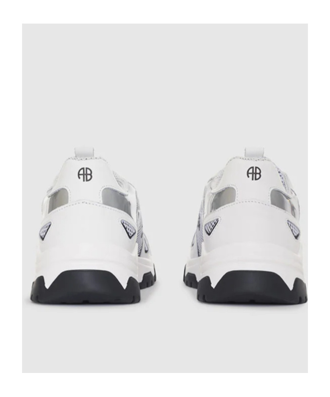 Anine Bing White Brody Sneakers In White