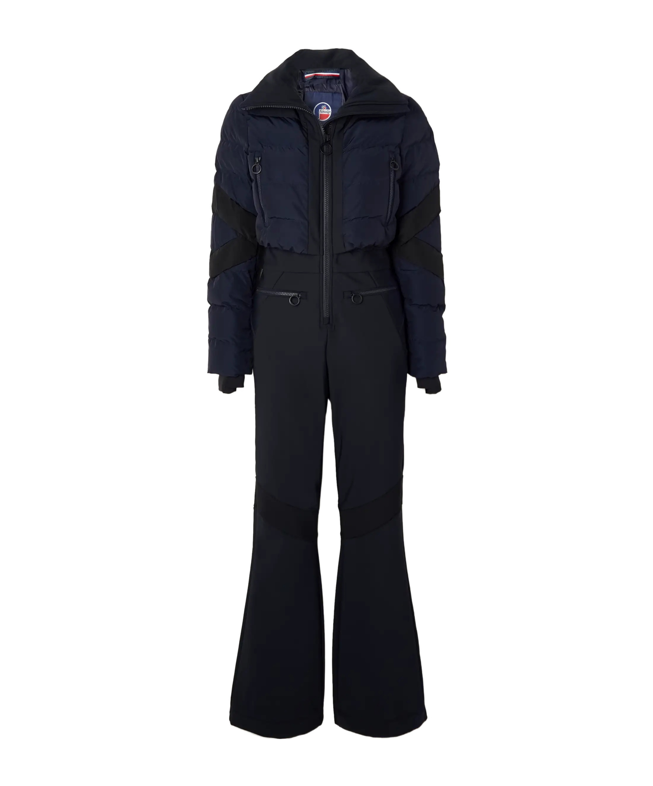 Fusalp Clarisse Quilted Ski Suit In Black