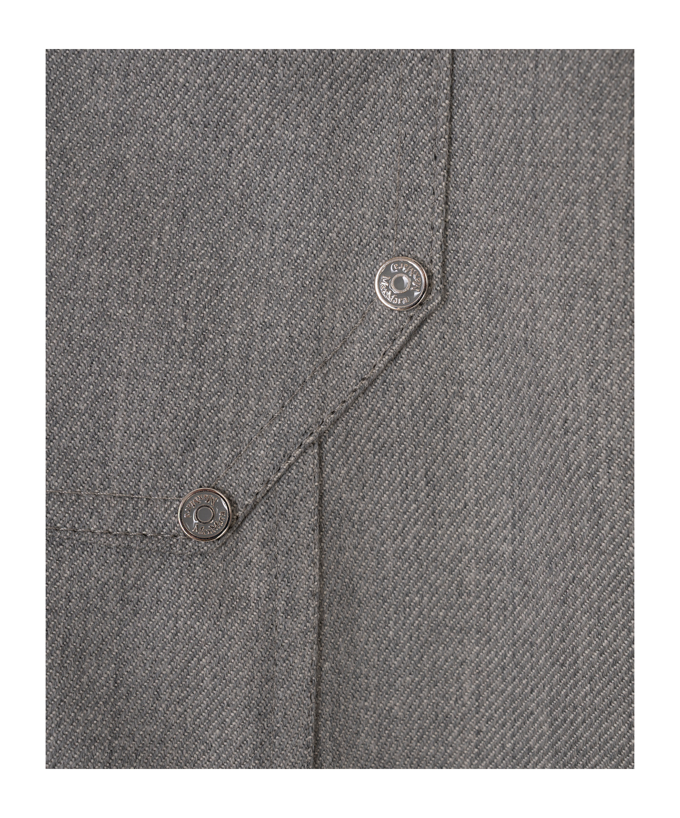 Max Mara Abetaia Creased Trousers In Gray