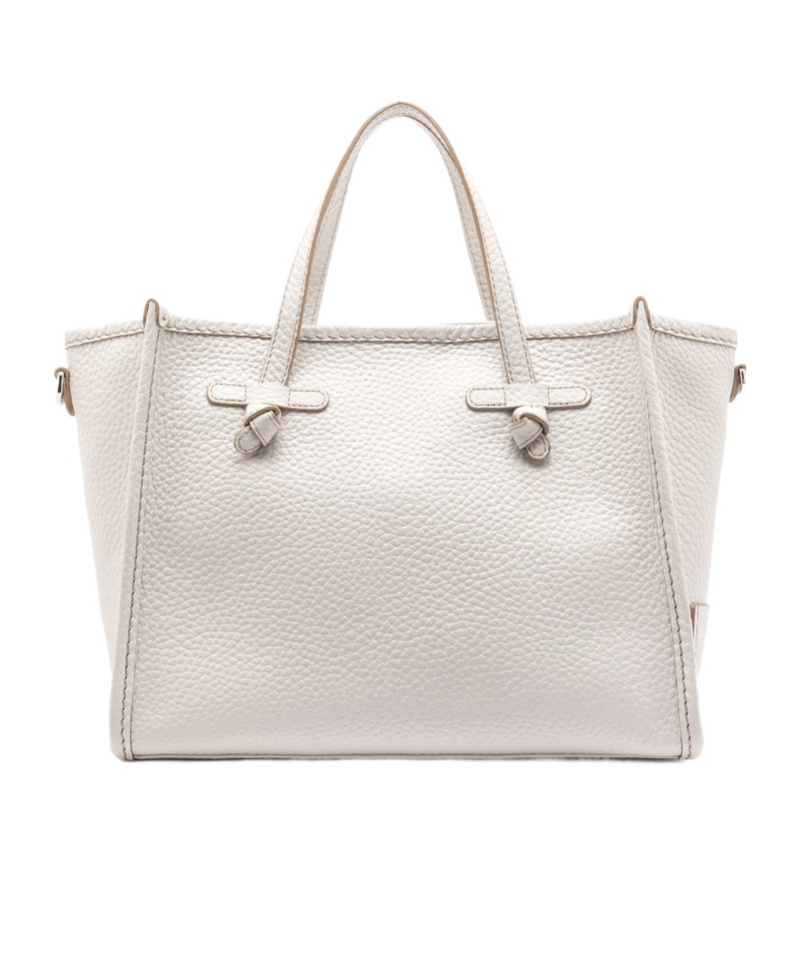 Shop Gianni Chiarini Marcella 32 Shopping Bag In White