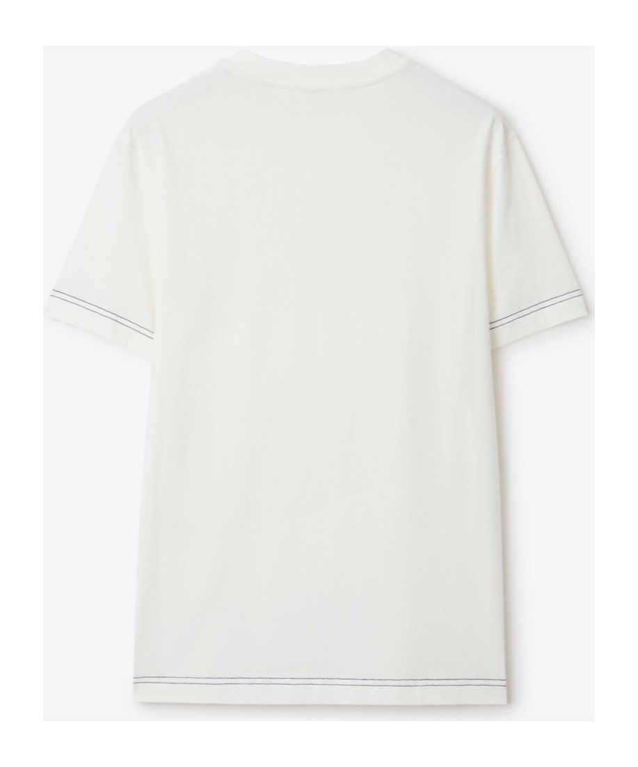 BURBERRY BURBERRY LOGO DETAILED CREWNECK T-SHIRT