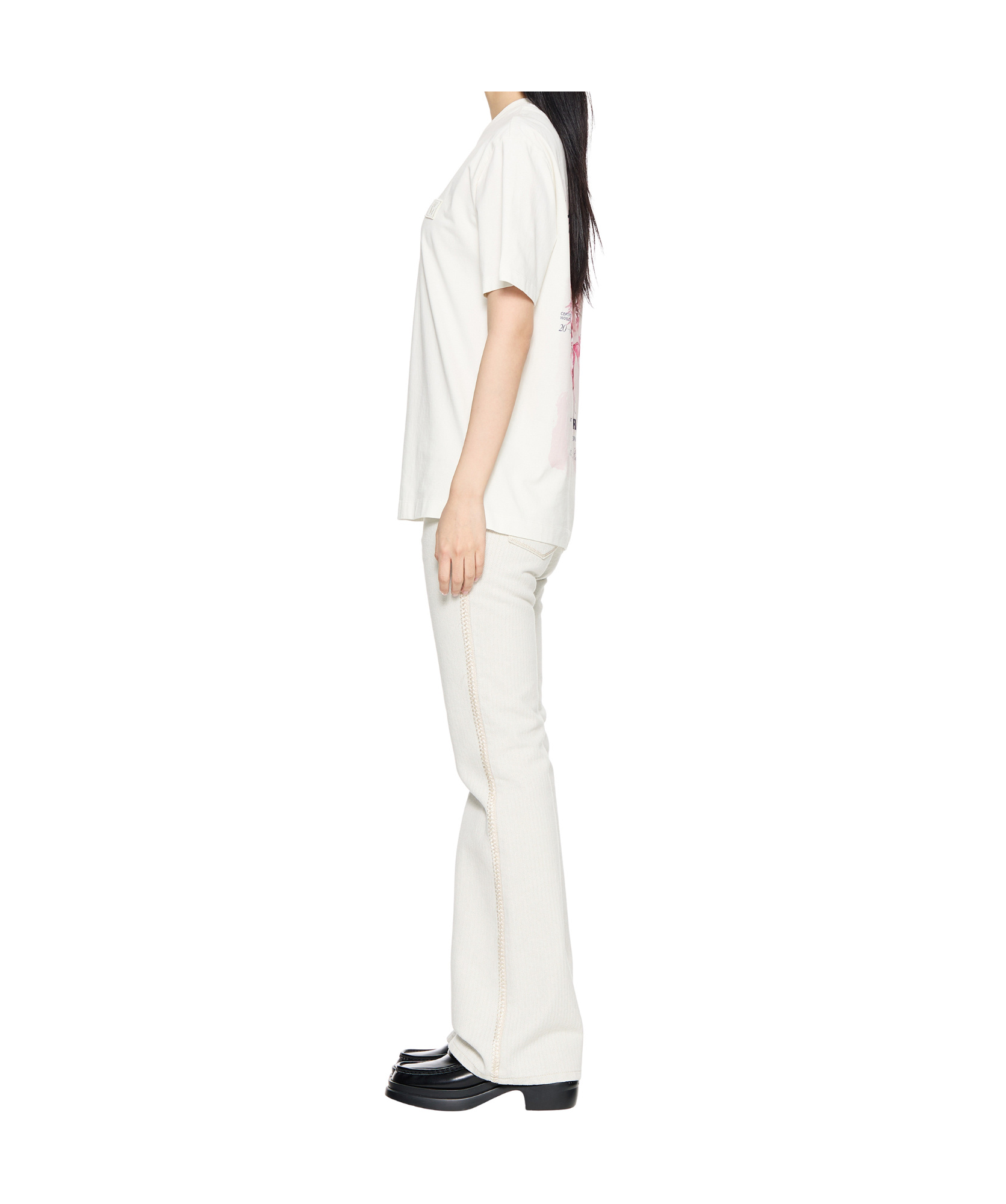Shop Wooyoungmi Short-sleeved T-shirt In White