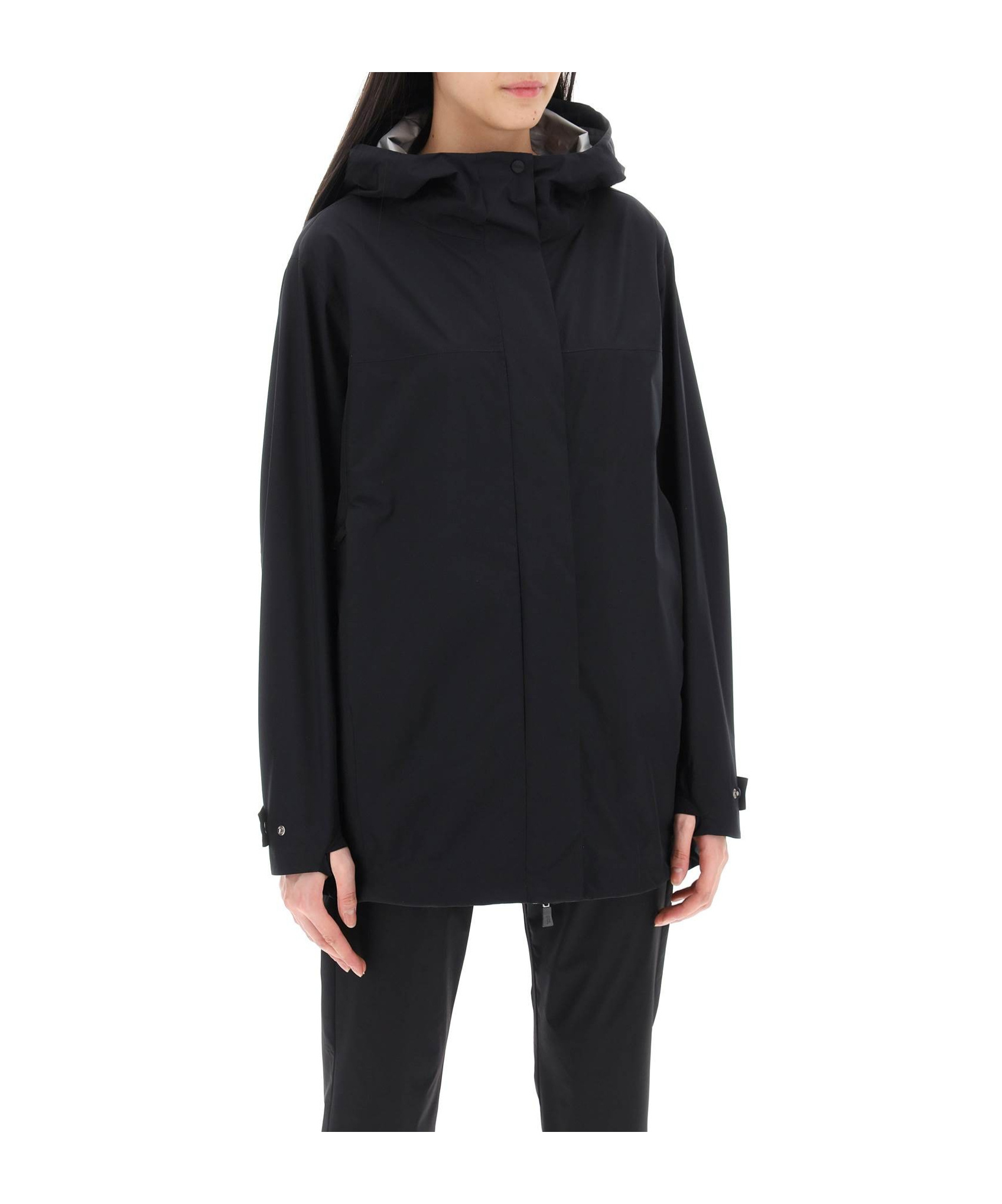 Herno Lightweight Gore-tex Jacket In Black